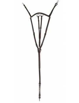 Pechopetral de NORTON PRO de piel negro