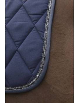 Mantilla con brillis de HKM azul marino glossy style