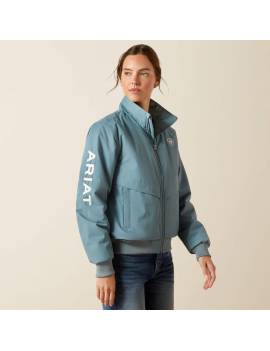 chaqueta bomber equitacion ariat tipo slam verde ariat stable 2.0