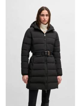 chaqueta larga plumón equitación mujer Boss equestrian vespa acolchada