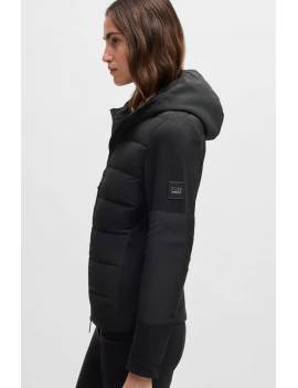 chaqueta equitación mujer negro Boss equestrian jessy lateral