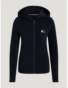 sudadera cremallera equitación mujer azul tommy hilfiger whitney