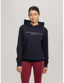 sudadera capucha equitacion tommy hilfiger equestrian mujer