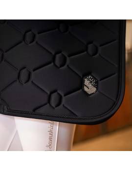 mantilla caballo salto samshield logo Swarovski vista 2