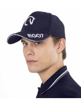 gorra equitacion azul ego7