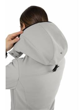 chaqueta equitacion gris claro ego7 capucha