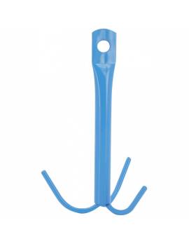 gancho colgador cabezadas caballo azul hippotonic