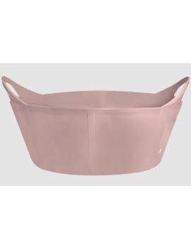cubo comedero flexible rosa 15 litros
