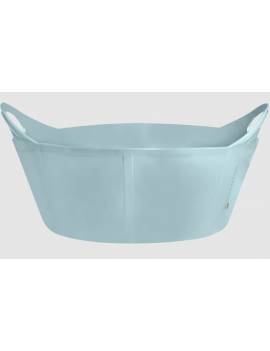 cubo comedero flexible azul 15 litros