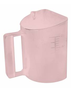 cazo medidor pienso caballo rosa