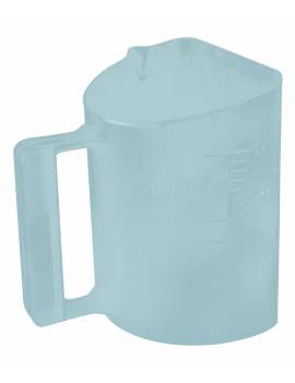cazo medidor pienso caballo azul