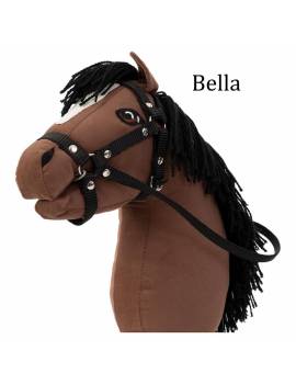 caballo hobby horse niños br bella castaño