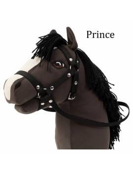 caballo hobby horse niños br prince castaño