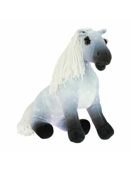 peluche caballo pony academy gris
