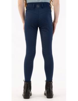 pantalón equitación niño azul marino br eevolv kika vista trasera