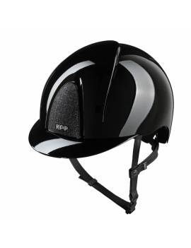 casco equitacion kep italia smart nova star negro brillante