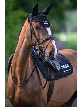 conjunto mantilla uso general caballo negro boss equestrian cheltenham