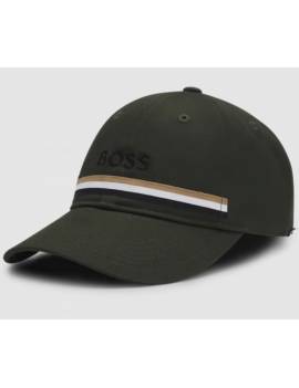 gorra equitacion boss modelo tape verde