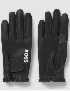 guantes equitacion negro boss equestrian