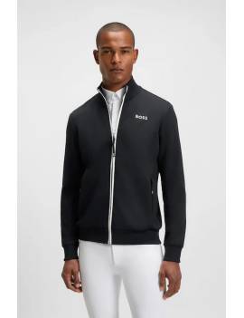 sudadera cremallera hombre equitacion azul marino boss equestrian modelo sammy