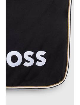 manta polar caballo boss equestrian signature logo