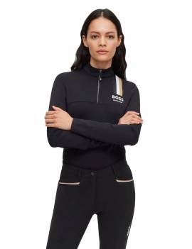 camiseta tecnica mujer manga larga equitacion boss equestrian