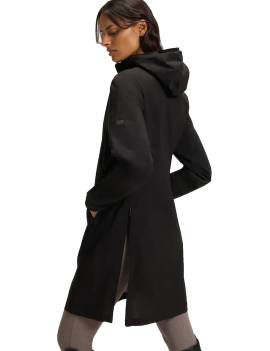 chubasquero impermeable negro largo mujer equitacion boss equestrian modelo lara