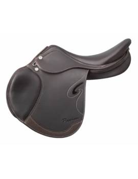 silla de montar marrón prestige passion