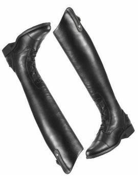 botas equitación hombre altas con cordones negras ariat heritage