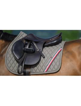 mantilla salto taupe caballo logo tommy hilfiger azul marino