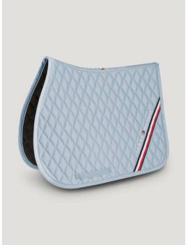 mantilla salto azul marino caballo logo tommy hilfiger azul celeste