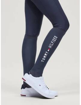 calcetines largos equitacion azul marino tommy hilfiger modelo riga
