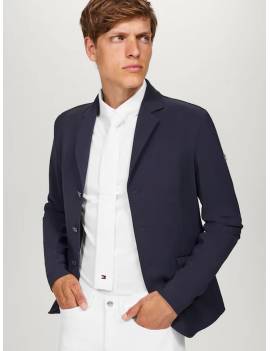 corbata blanca de competicion hombre tommy hilfiger equestrian como queda