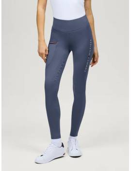 leggins de montar mujer azul índigo tommy hilfiger elmira