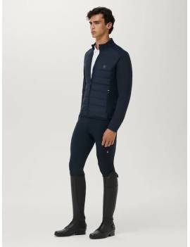 chaqueta hibrida para montar de tommy hilfiger equestrian modelo cruz vista frontal