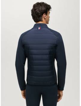 chaqueta hibrida para montar de tommy hilfiger equestrian modelo cruz espalda