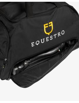 trolley de viaje para llevar la montura equestro detalles cierre