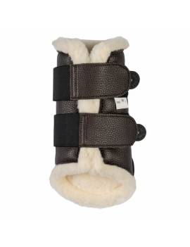 protectores de trabajo con borreguillo para caballo de hkm