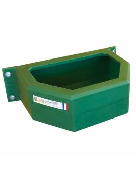 comedero de pared para caballo de plastico la gee