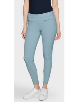 pantalon de montar azul celeste de samshield vista frontal