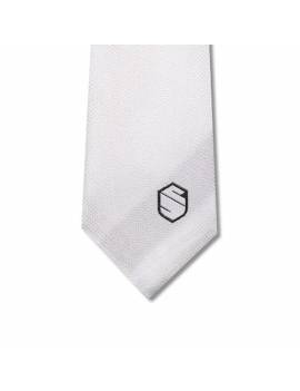 detalle logo corbata de concurso de samshield