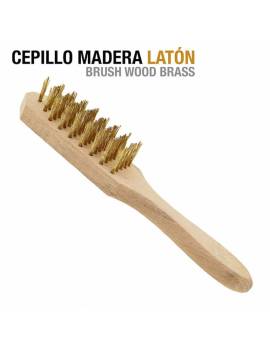 cepillo para cascos con puas duras