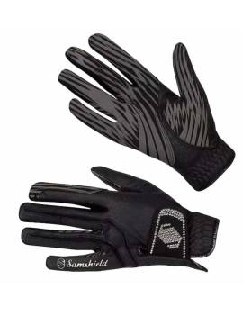 Guantes samshield con swarovkies