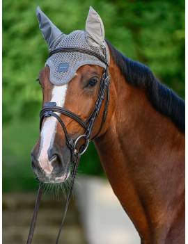 orejeras caballo gris boss equestrian