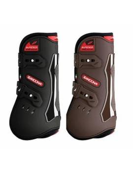 Protectores ZANDONÀ SUPERIOR AIR delanteros negros y marrones