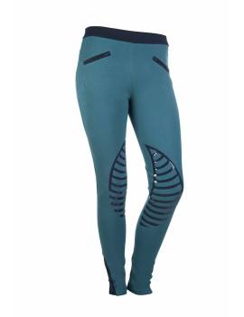 Leggins HKM STARLIGHT verde