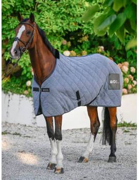 manta polar secante caballo gris boss equestrian