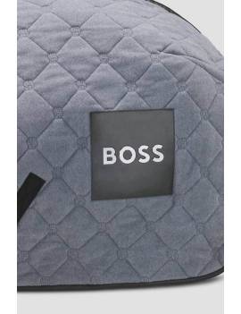 manta polar secante caballo gris boss equestrian detalle logo