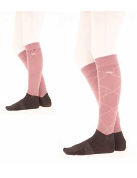 pack calcetines equitación largos rosa penelope