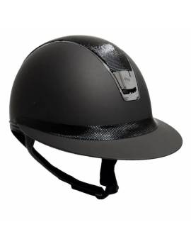 casco equitación visera ancha con efecto brillantes samshield miss shield shimmer